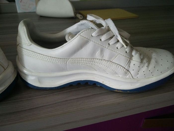 Puma GV trainers.