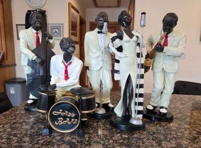 jazz band figurines