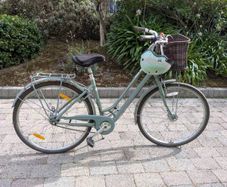 Mint Green Bike, Great Condition, Includes Helmet & Kryptonite Lock