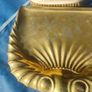 Victorian brass crumber and bone handled brush Image 7