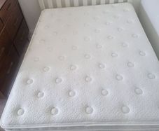 Double Mattress + Wooden Frame