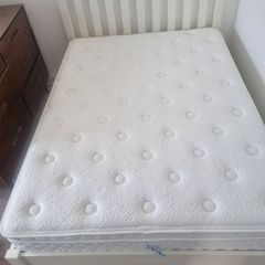 Double Mattress + Wooden Frame