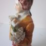 Vintage Porcelain Lace Couple Figurines Image 6