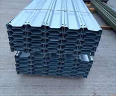 Galvanised purlins