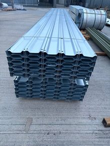 Galvanised purlins