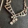 silver necklace Image 4
