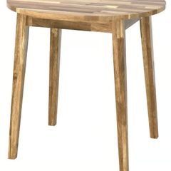 Ikea table 80cm Acacia wood