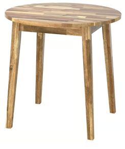 Ikea table 80cm Acacia wood