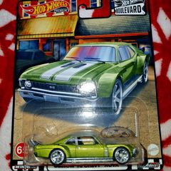 1/64 Hot Wheels, Premium, Boulevard, Custom 70 Chevy Nova No. 65, Real Riders