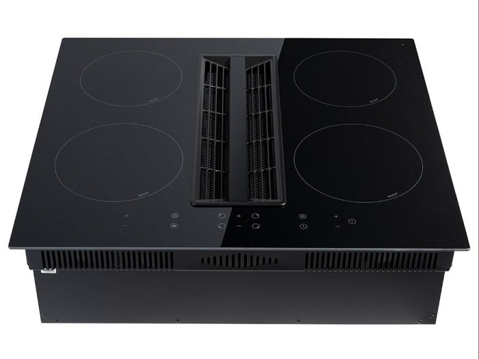 Induction Hob with built in Extractor and Ducting