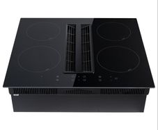 Induction Hob with built in Extractor and Ducting