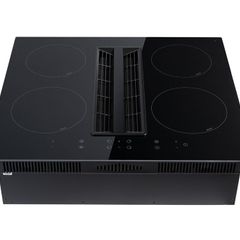 Induction Hob with built in Extractor and Ducting
