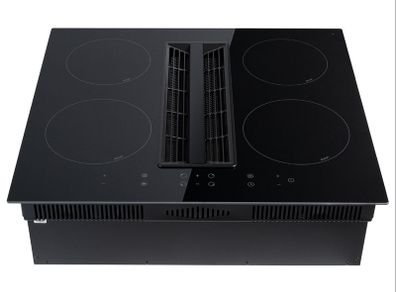 Induction Hob with built in Extractor and Ducting