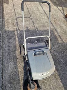 Parker heavy duty yard sweeper