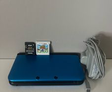 Blue Nintendo 3DS XL Console Bundle with Animal Crossing New Leaf and Offical Charger