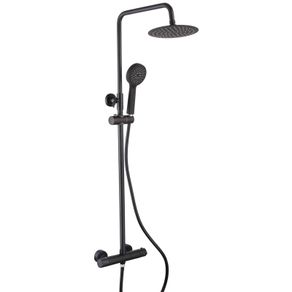 EX Display Black Dual Exposed Shower