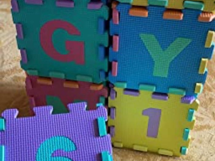 (FREE POSTAGE)  36pc ABC Foam Mats Multi-Coloured | Soft Eva Foam Mats for Kids | Baby Foam Play Mat Floor Mats for Children | Soft Play Mats with Alphabet & Numbers | Jigsaw Puzzle Kids Floor Mats | EN71 Safe