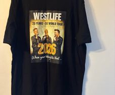 Westlife medium t shirt