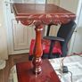 Vintage Carved Mahogany Pedestal Plant Stand Postage Available or Collection Image 5