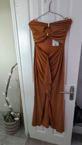 Zara mustard dress