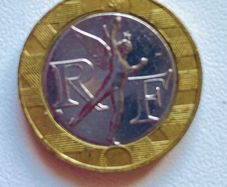 1989 - France - 10 Francs coin