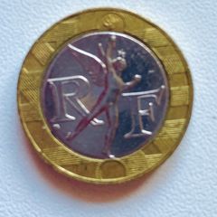 1989 - France - 10 Francs coin