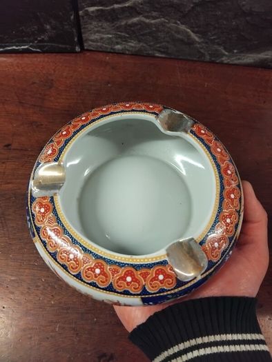 imari ceramic ashtray