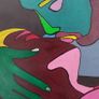 Modern cubist Bedroom Art Image 3