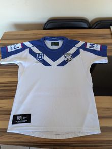 2020 Canterbury Bulldogs Home Jersey NRL Officia