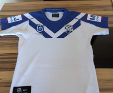 2020 Canterbury Bulldogs Home Jersey NRL Officia