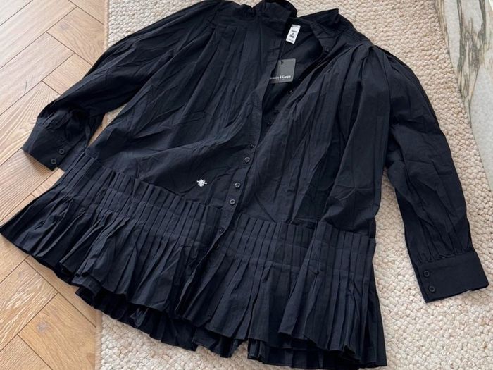 Black tunic dress