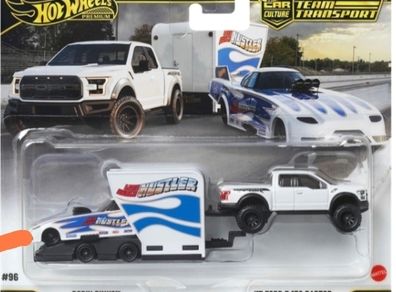 hotwheels premium Porsche and ford team transport