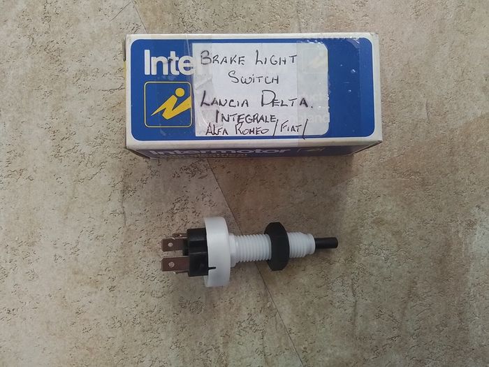 Fiat/Alfa Romeo/Lancia brake light switch.