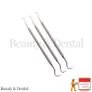 3x Jaquette Scaler U15/30 Double Ended Scaler Dental Lab Set of 3 New Instruments Image 2