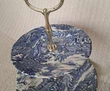 Enoch Wedgwood two tier cakestand