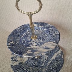 Enoch Wedgwood two tier cakestand