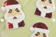 Sequin Santa patch