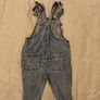 Blue Denim Dungaree,s And Top Image 3