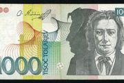 SLOVENIA - 1000 Tolarjev 2000 Banknote P 22 (VF+)