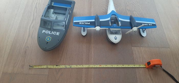 Playmobil Police Aeroplane and Boat
