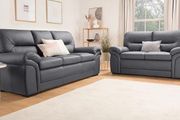 Brand New Leather Non Recliner Gretal Couches Instock On Discount Prices And Free Home Delivery