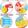 Lawn Bubble Mower - Push Along Toy Lawnmower With Bubble Machine - Battery Operated - Outdoor Toys & Garden Play - Bubble Toys Image 2