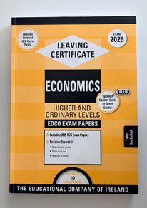 Leaving Cert Economics Edco Exam Paper 2026