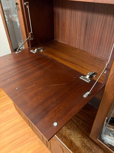 Large vintage display cabinet