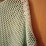 Light Green Crochet Jumper by Julie Image 3