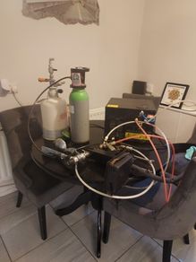 Lager set up for a bar