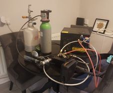 Lager set up for a bar