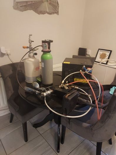 Lager set up for a bar