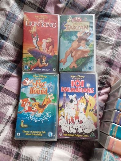 Disney Classics VHS Tapes