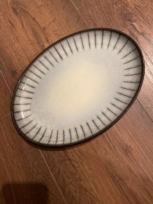 Vintage Denby oval plate